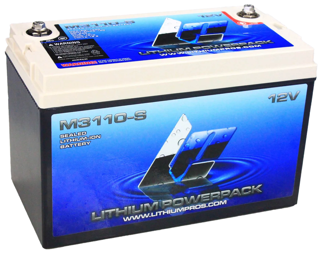 Lithium Pros Marine Starting Battery M3110-S