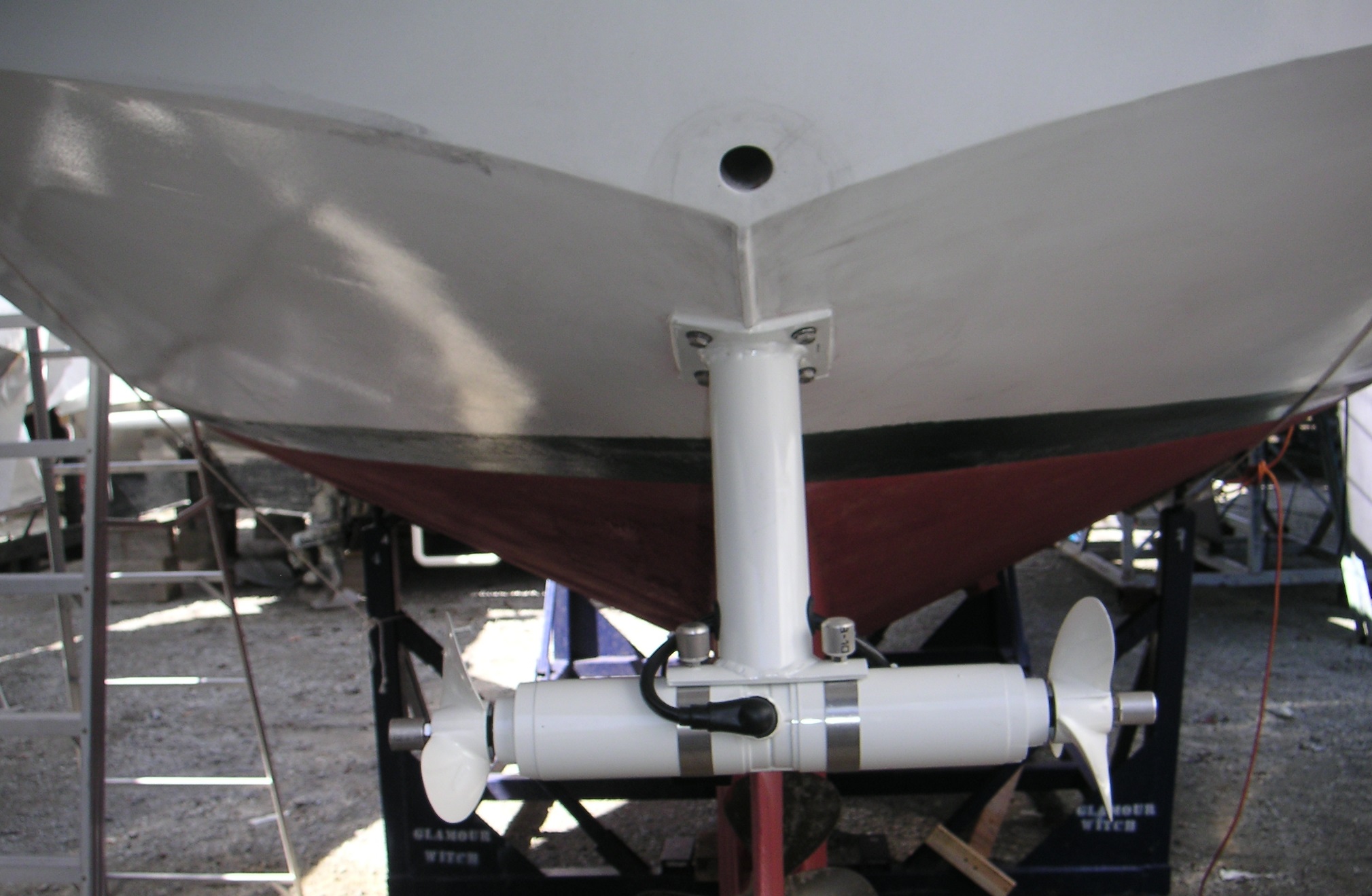 Sideshift ST340 Stern Thruster For up to 45' Boat with Wireless Joystick