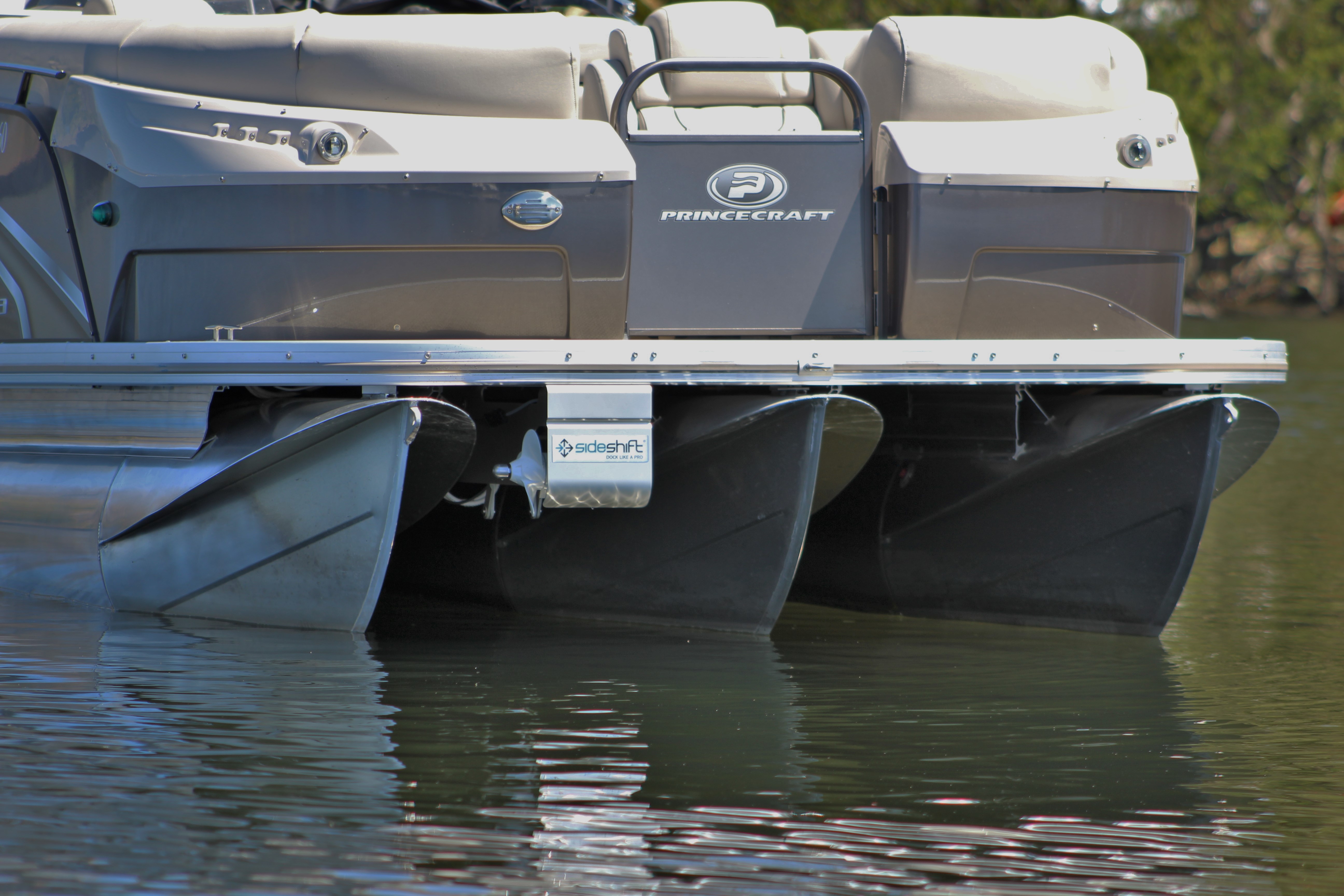 Sideshift Pt230 Bow Thruster For Pontoon Style Boats Up To 35 Boat With Wireless Joystick Helm Control